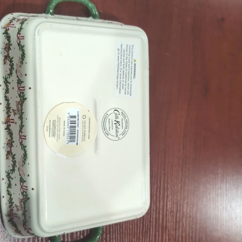 Cath Kidston Christmas Rectangular Roasting Dish - Picture 5 of 5
